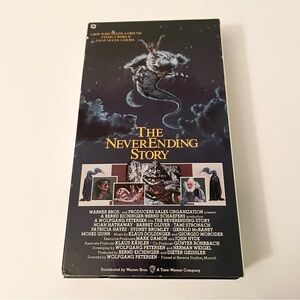 Vintage The NeverEnding Story VHS 1991 Warner Home Video Classic 80s Movie